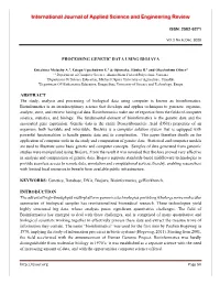 International Journal of Applied Science and Engineering Review