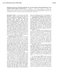 Regional Geology and Stratigraphy of the Nili Fossae-Syrtis-Isidis Region: New Insights from Crism and Mro Data