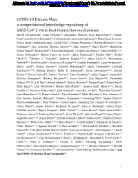 COVID-19 Disease Map, a Computational Knowledge