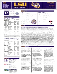 LSU Texas Tech 12 8 P.M