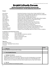 Minutes of the Previous Meeting PDF 123 KB