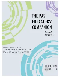 PURPOSEFUL PROGRAMMING of PERCUSSION ENSEMBLE LITERATURE 8 Josh Gottry
