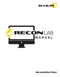 RECON LAB Manual