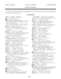Author Index