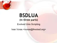 BSDLUA Slides (Application/Pdf
