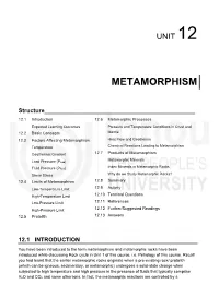 Metamorphism
