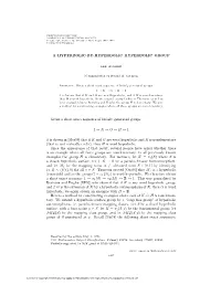 A HYPERBOLIC-BY-HYPERBOLIC HYPERBOLIC GROUP Given A