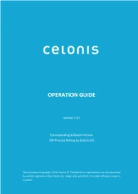 SAP Process Mining by Celonis