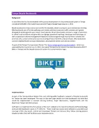 Tempe Bicycle Boulevards