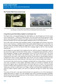 The Thames Path: from Source to Sea
