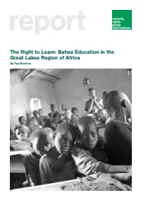 The Right to Learn: Batwa Education in the Great Lakes Region of Africa by Fay Warrilow Batwa Children Await for Class to Begin in Rwamahano Near Kabale, Uganda