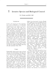 1 Invasive Species and Biological Control