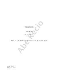 THE EQUALIZER Written by Richard Wenk Based on the Television