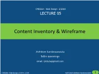 2/2019: Lecture 5