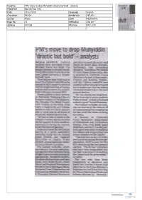 Drastic but Bold' Analysts