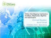 Openlayers, Mapbender Und Mapfish