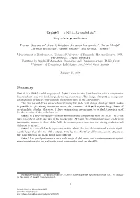 Grøstl – a SHA-3 Candidate∗