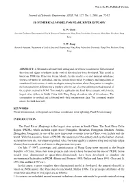 A Three-Dimensional Numerical Model in Orthogonal Curvilinear –Sigma Coordinate System for Pearl River Estuary