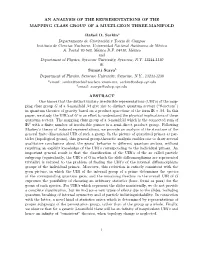 An Analysis of the Representations of the Mapping Class Group of a Multi-Geon Three-Manifold