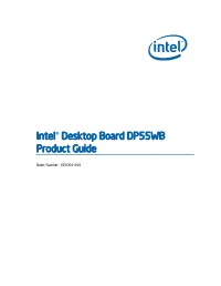 Intel® Desktop Board DP55WB Product Guide
