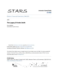The Legacy of Andre Smith