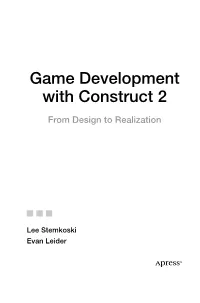 Game Development with Construct 2