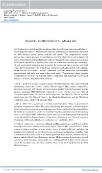 Remote Compositional Analysis Edited by Janice L