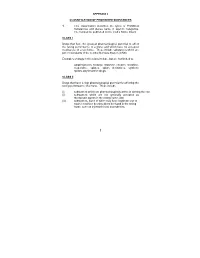 Appendices Feb 2010 Inclusion of Cobalt and 2019 Fei Prohibited