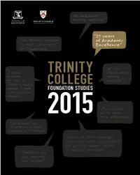 “The Perfect Pathway to the University of Melbourne”