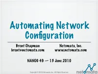 Automating Configuration N49(PDF)