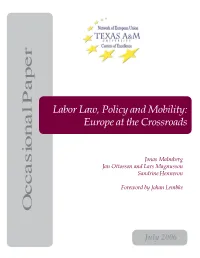 Labor Markets Occasional Paper.Pmd