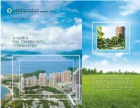 Building for Tomorrow's Communities