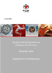 Background Information on Sea Services