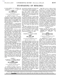 Extensions of Remarks E1757 EXTENSIONS of REMARKS