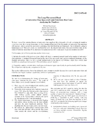 And Cubesats) Has Come: Analyzing the Numbers