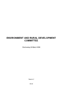 Official Report, Environment and Rural Address All the Points That Members Have Made