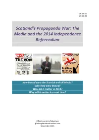 Scotland's Propaganda