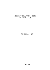 Amendment C96 Panel Report: April 2006 9 Miscellaneous Issues