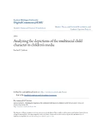 Analyzing the Depictions of the Multiracial Child Character in Children's Media Rachael C