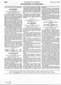EXTENSIONS of REMARKS February 6, 1995 EXTENSIONS of REMARKS