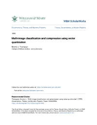 Multi-Image Classification and Compression Using Vector Quantization