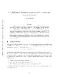 Algebras of Boolean Inverse Monoids – Traces and Invariant Means