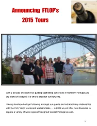 Announcing FTLOP's 2015 Tours