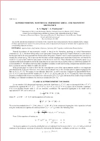 Supersymmetry, Nontrivial Fermionic Shell and Nilpotent Mechanics S