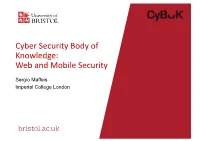 Web and Mobile Security