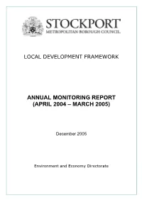 Annual Monitoring Report 2004-2005