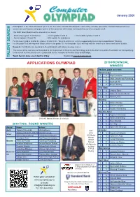 Talent Search Applications Olympiad