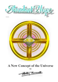 A New Concept of the Universe By