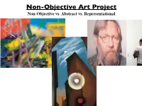 Non-Objective Art Project Non-Objective Vs