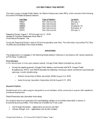 2019 Eeo Public File Report